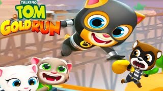 Talking Tom Gold Run New Update 2019 - Super Ginger Vs the Robber - Outfit7 Limited Gameplay