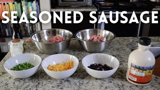 How To Make Seasoned Sausage from Whole Pork Butt (Boston Butt)