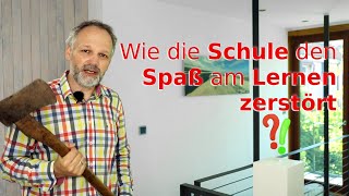 Wie die Schule den Spaß am Lernen zerstört