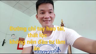 Chỉ tay hao tài,thất lộc, không nên đầu tư làm ăn"hihi coi tivi"