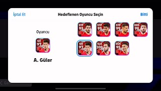 TÜRKİYE PAKETİ OYUNCULARINI DENEDİM / EFOOTBALL 2024 MOBİLE