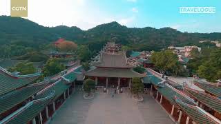 This huge Buddhist temple was built over 1,000 years ago