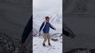 Beautiful Batura mountain snow