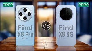 Oppo Find X8 Pro 5G vs Oppo Find X8 5G