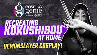 Anime Makeup & Cosplay | Kokushibou from Demon Slayer | Cosplay Genie