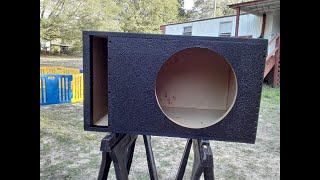 Every speaker box that I have built, in order