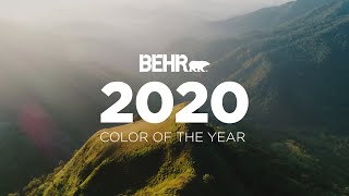 BEHR® 2020 Color of the Year: Back to Nature