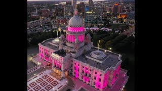 DJI Mavic 2 Pro testing Skyreat ND PL Filters (Tried to anyways) oh and a pink State House...