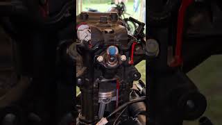 Royal Enfield Himalayan 450 cutaway engine walkaround