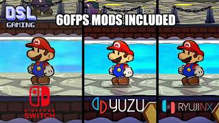 CAN You Run Paper Mario TTYD (at 60FPS) On a Switch Emulator? Yuzu and Ryujinx Comparison TEST