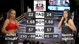 Nefise ATALAY vs Semiha YÖRÜK