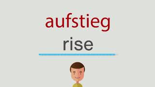 Wie heißt aufstieg auf englisch