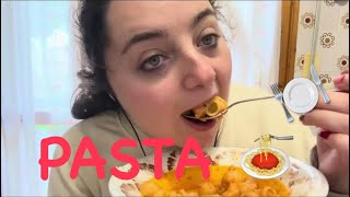 ASMR ITA||eating Pasta||