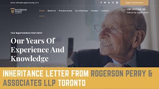 christopher paul rogerson | rogerson perry & associates llp Toronto | Scam?