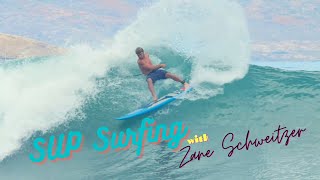 SUP SURFING WITH ZANE SCHWEITZER 2021 APP WORLD TOUR