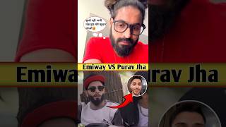 Emiway bantai Warning ⚠️ purav Jha #rap #youtubeshorts #shorts #youtube #trending