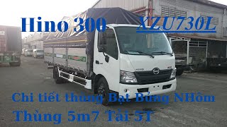 Hino 300 xzu730l - xe tai Hino XZU730L 5 tấn có gì? Xe về Đồng Tháp - TG