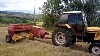 Marshall 702 baling hay 2020