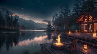 Healing sounds for sleep better at night, Crackling Fire sounds for relaxing, ASMR sounds, Nature