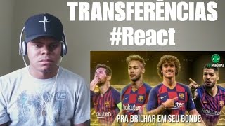 React - 🎵 AS MELHORES TRANSFERÊNCIAS DA EUROPA | (Futparodias)