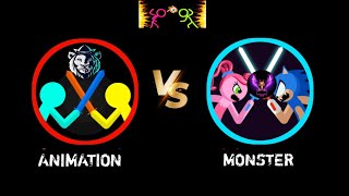 SUPREME DUELIST STICKMAN 🇵🇭 🇻🇳 ANIMATION VS MONSTER 🇮🇩 #stickman #animation #shorts #gaming