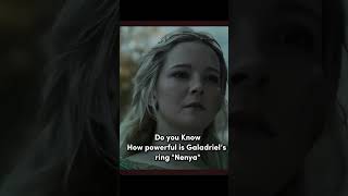 How powerful is Galadriel's Ring | Nenya | #galadriel #sauron #edit #ringsofpower #lordoftherings