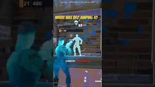 Where was bro jumping to 💀 😂 #fortnite #lol