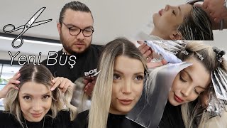 BU KİM AYOL 💇🏼‍♀️ KUAFÖR VLOG BÜŞRA PEKTAŞ