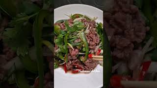 Salade de boeuf...Beef salad #saladedeboeuf #beefsalad #asianfood #yummy #asiancooking #beefrecipes