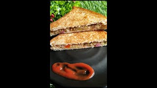 High Protein Veg Sandwich | Trending Post Workout Meal | Healthy Recipe For Weight loss