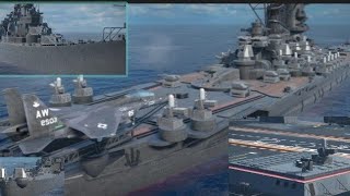 modern warships how to bug equipment nk yamato ,missuori, type 100,loon #modernwarships #bug #armas