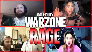 Warzone Streamers Ultimate RAGE Compilation #4 (Funny Fails & Best Moments)