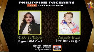 Exclusive Live Interview Michelle Joy Laluna Padayhag and Fritzgerald Alcaraz