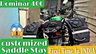 Dominar 400 Customized Saddle Stay Touring Edition😍| One & Only in India😱