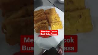 Mendoan Kriuk Cocok Buat Menu Buka Puasa #shortvideo #shortsyoutube #shorts