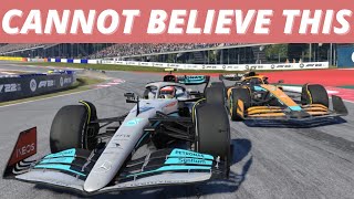 LATE RACE CONTROVERSY! | F1 22