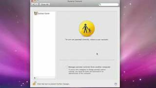 Mac Basics - Parental Controls