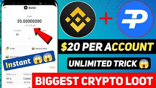 20$ Instant Hyperpay Withdraw 😍 Binance New Loot 💰 IXFI Loot Trick