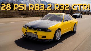 800HP R32 Skyline GTR Pulls!