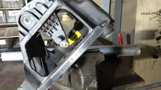 How to bend Toyota Corolla steel gearshift to a different shape and angles? Years 1990 to 2010