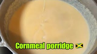 CORNMEAL PORRIDGE RECIPE 🇯🇲