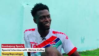 Ebrima Colley delighted to become the first Gambian player to score a goal in the Champions league