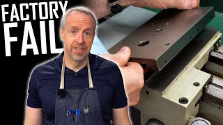 Fixing a Factory Defect in the Lathe Cross Slide | Grizzly G0602 Fail