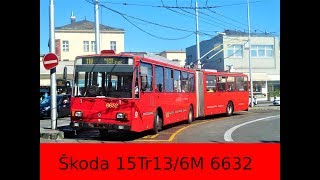 Jízda Škoda 15Tr13/6M ev.č.6632 DPB