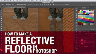 How to make a reflective floor