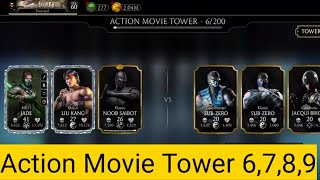 Mortal Kombat mobile Action Movie Tower Fight 6-9