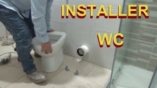 Comment installer un WC + un réservoir de WC