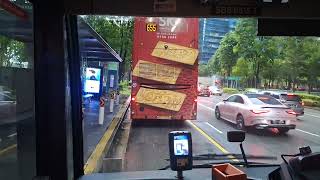 [FIRST Bus! Episode 2/Accidental Cut] Go-Ahead Singapore City Direct Bus Service 673 (SBS6515T) City