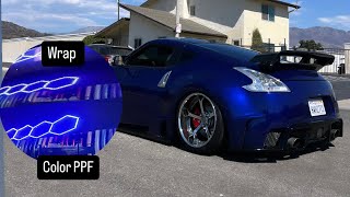 370Z Full Transformation  PPF COLOR Change and Veilside Kit