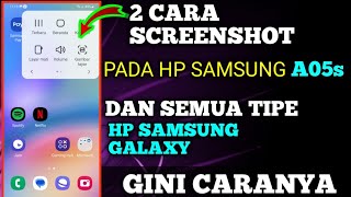 Cara Screenshot Samsung Galaxy A05s||Dan Semua Tipe Hp Samsung